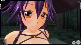 3D HENTAI YURI Devil girl fucking pumpkin girl