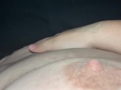 Big Tiddy Goth Plays With Her Tits