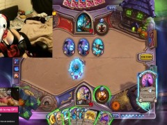 Gamer Girl Plague Doctor Nipples get Hard