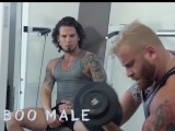 Taboomale - Hot Tattooed Jock Archer Croft Had A Crazy Moment With Riley Mitchel At Gym