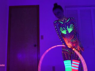 Blacklight Paint, Dildos, & Hooping- Thank_you for50K!