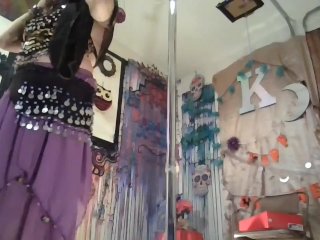 Sexy arabic goddess belly dancing Striptease unveiled worship her arab ass! SFW