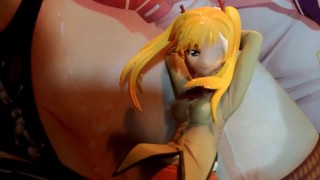 【hentai】BlondeTwintailfigure bukkake japanse nerdy anime masturbatie sperma SchoolRumble airikondo