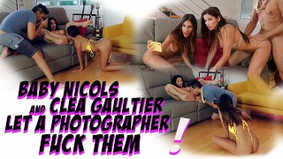 2 BABES ACCEPT TO DO PORN FOR MONEY ON A PHOTOSHOOT!