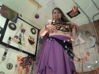 Worshiparab goddess Belly Dancing StripTease, unveil her sacred temple_as she dances &strips 4 you