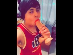 Baxter High School Cheerleader Sucking Big Cock 