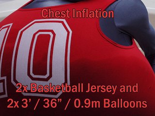 chest expansion, exclusive, zentai inflation, solo male