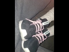 Video Showing my feet off while having a drink part 2 
