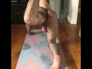 Naked Morning Stretches Yoga