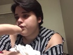 femboy just really likes to deepthroat, ok. i don't have a problem