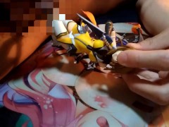 超昂閃忍ハルカの鷹守ハルカフィギュアにぶっかけ顔射オナニー【エロゲヒロイン】 - Screenshot 5 of 16 - Bukkake