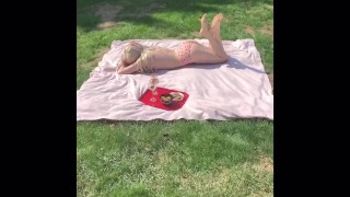 Picnic with SeAnna Gene *Public Outdoor Sucking + Fucking*