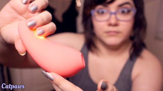 Unboxing And Review Of A Clit Sucking Vibrator On VLOG