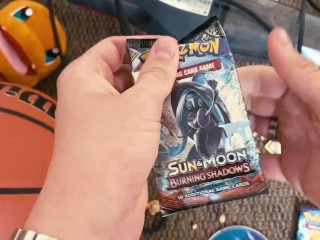 Pokemon Burning Shadows Pack Opening - Burning Sensation Ow Ow Ow Ow