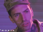 Preview 2 of BiPhoria - Army Corps Fucks Lieutenant & His Wife