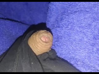12 Minutes of Micro-penis Slowly Expelling a Drop_of Precum,Close-up and Chill!Enjoy!
