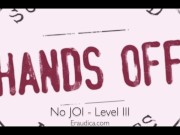 Preview 4 of No JOI for You 3 - featuring Eve and Sass Audio - the final level of our erotic audio JOI game