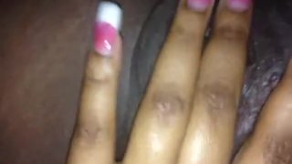 Tight Wet Ebony Pussy
