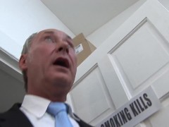 Video First day of job:anal orgy in the office