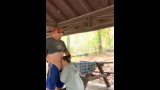 In The Woods A Stranger Approaches And Fucks Her