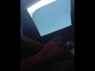 public, bigcock, solo male, vertical video