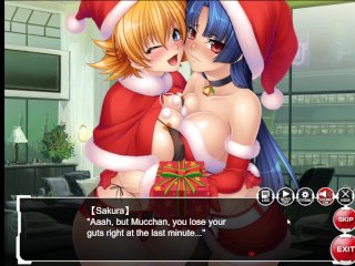 ChristmasSakura Igawa & Murasaki Yatsu H-Scene 01 - Taimanin Asagi BattleArena ENG