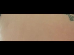 At Work Sneaky Panty Shot in Bathroom