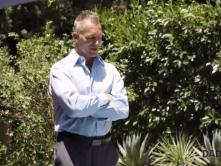 DADDY4K. Hottie enjoys hard old dick_while her boyfriend is_away