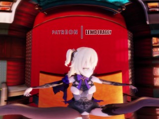 Genshin Impact - Фишль трахнули на столе [ХЕНТАЙ VR БЕЗ ЦЕНЗУРЫ 4K]