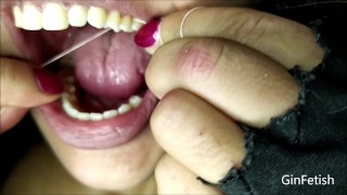 Teeth brushing and dental floss thumbnail