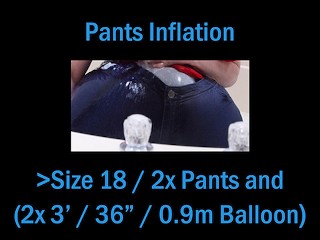 WWM - Tamaño 18 2x Jeans Belly Inflación Rapidito