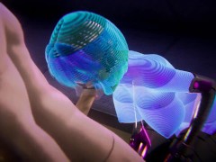 Cyberpunk - Sex with Holographic girl - 3D Porn