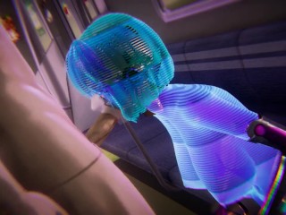 Cyberpunk - Sexe Avec Une Fille Holographique - Porno 3D