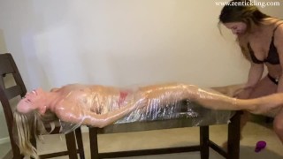 Harley Mummified And Feet Tickled Zen Tickling Preview