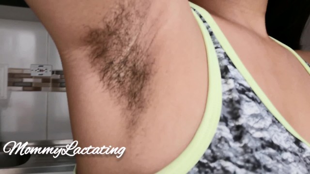 Hairy Lactating - Fetish lovers: sweaty hairy armpits + breast milk by Mommy Lactating -  Pregnant Porn Videos