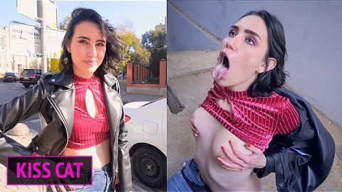 Cum On Me Like A Pornstar - Public Agent PickUp Student On The Street And Fucked / Kisscat.xyz