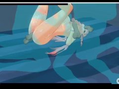 [CM3D2] - The Future Diary, Yuno Gasai gets roughly used at the beach - Screenshot 16 of 16 - Ass Fuck