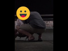 Orgasm at crossover น้ำแตกบนสะพานลอย - Screenshot 6 of 16 - Outdoor