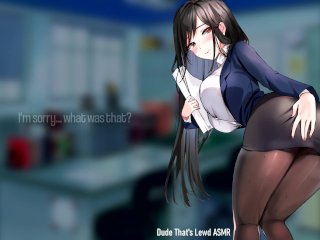 The Buttslut Secretary Can't_Be This Lewd!(Anal ASMR)