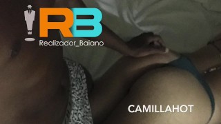 Realizador Baiano Brazilian Bull, BBC Bezoek koppel in hotel en vernederende cuckold tijdens het neuken