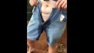 Vocal Desperation Resulted From Pissing My Denim Shorts And Bonds Panties