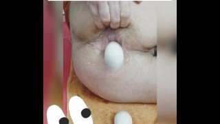 GAY PIG After A Plan Fist Bottomtoys I Put Some Hard Eggs In My Cul