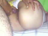 Sexy big ass playing with juicy pussy