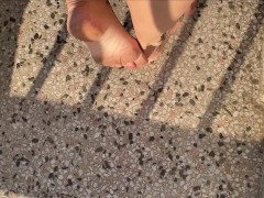 Dirty Feet French Pedi Preview