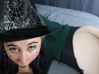 Cumming Deep In The Witch's Chamber - #Halloween2020