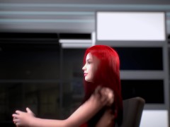 BREAKING NEWS: Milf News Anchor Doesn't Wear Anything Under Her Dress - Gains Weight On-Air