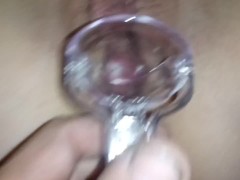 Video stepsister let me play dr with speculum to see her making grool inside