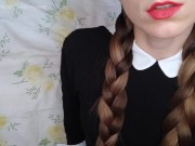 Preview 1 of Undressing Wednesday Addams JOI ASMR