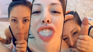 Swallowing My Ex's Best Friend's Dick And Sucking His Big Load Snapchat Porn