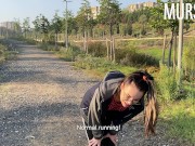 Preview 2 of Fucked after jogging with a stranger || Murstar